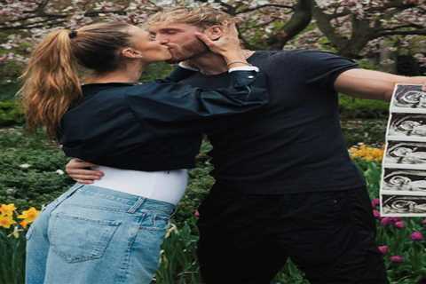 Logan Paul and fiancée Nina Agdal reveal they’re expecting first baby