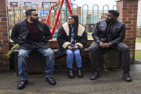 Coronation Street: Asha Alahan Trapped with Two Dangerous Men