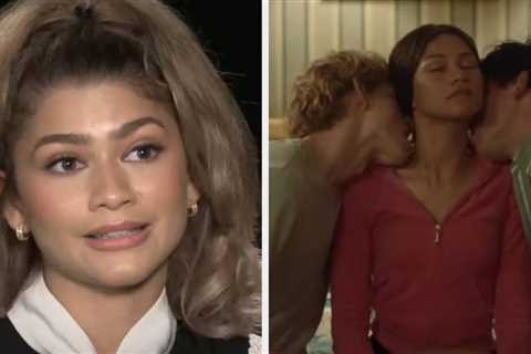 Zendaya Finally Addressed All The “Weird” Questions About Her Kissing Scenes, And Here’s What She..