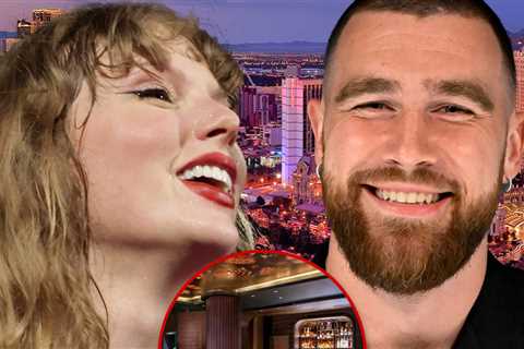 Taylor Swift, Travis Kelce Hit Vegas Hot Spot with Patrick, Brittany Mahomes