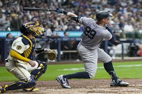 Yankees’ new-look lineup busts out in blowout win over Brewers