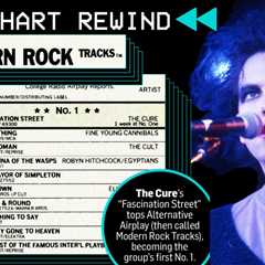 The Cure’s ‘Fascination Street’ Hits No.1 on Modern Rock Tracks in 1989 | Chart Rewind |..