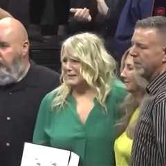 Riley Strain's Family Breaks Down in Tears While Accepting His Diploma