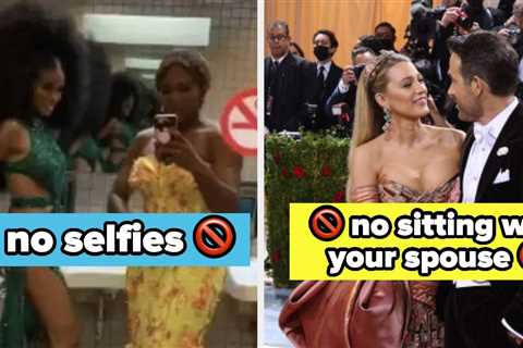 Here Are All The Strict Rules Celebs Reportedly Have To Follow At The Met Gala