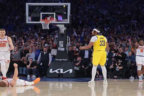 NBA analysts rip referees for controversial call in Knicks’ win over Pacers: ‘Reprehensible’