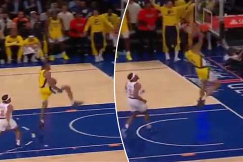 Ex-Knick Obi Toppin pulls off electrifying Pacers dunk to stun MSG