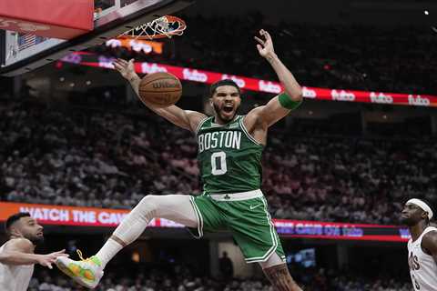 Jayson Tatum scores 33 points as Celtics rebound to beat Cavaliers in Game 3