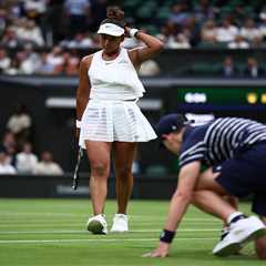 Naomi Osaka crashes out of Wimbledon after ‘doubts started trickling in’