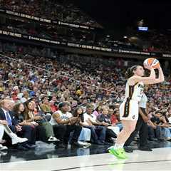 Caitlin Clark plays coy when asked if she’ll participate in WNBA 3-point contest