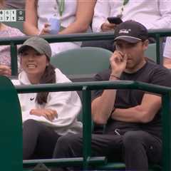 Madison Keys’ fiancé Bjorn Fratangelo caught picking nose in embarrassing Wimbledon moment