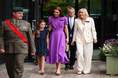 Princess Charlotte Enjoys Girls' Day Out with Mum Kate at Wimbledon Men's Final