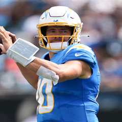 Justin Herbert reveals he has high-ankle sprain in Chargers twist