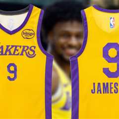 Bronny James' Game-Worn Summer League Jersey Sells For $38K At Auction