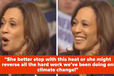 Kamala Harris Managed To Roast Donald Trump And Hecklers In The Same Two Sentences