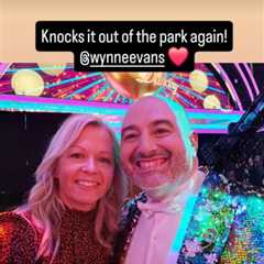 Strictly's Wynne Evans supported by girlfriend amidst fan backlash