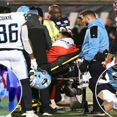 Chad Kelly suffers gruesome leg injury in CFL playoffs that forces teammates to look away