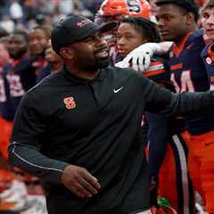 Syracuse coach Fran Brown  reveals he doesn’t shower after losses: ‘I don’t deserve soap’