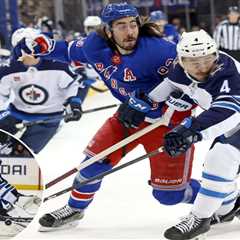 Rangers don’t measure up to NHL-best Jets as familiar issues bite them again