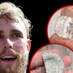 Jake Paul Cops $7 Million Watch, Diamond Ear Covers Ahead of Mike Tyson Fight