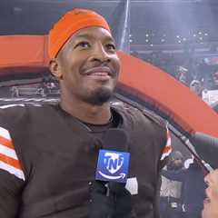 Jameis Winston delivers all-time interview before Browns’ ‘TNF’ game