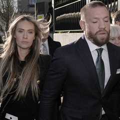 Conor McGregor's Fiancée Supports Him In Court As Sexual Assault Civil Trial Continues