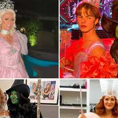 'Popular' Celebs Dressed As 'Wicked's Glinda and Elphaba!