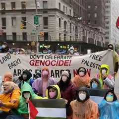 Macy's Thanksgiving Parade Interrupted by Pro-Palestinian Protesters, Several Arrests Made