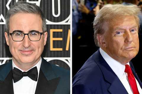 I Want So Badly To Live In That World: John Oliver Thinks Donald Trump's Political Career Ends If..