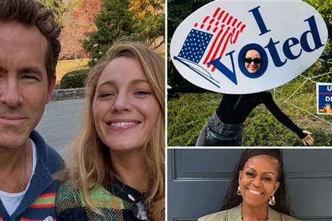 Celebs Rock The Vote For The 2024 Election!