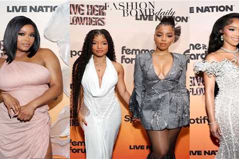 Claire’s Life: The Femme in Forward Awards featuring Saweetie in Crystal Valdrin Sahiti, Chloe..