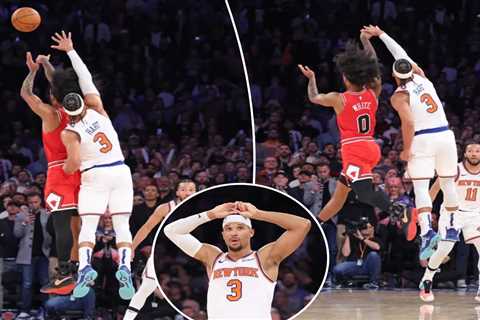 Josh Hart’s brutal late foul spoils Knicks’ furious rally in crushing loss to Bulls