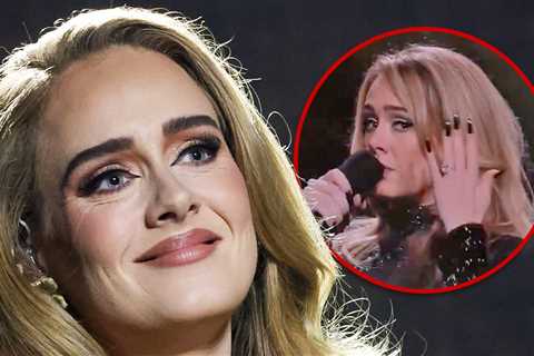 Adele Flashes Engagement Ring During Las Vegas Residency