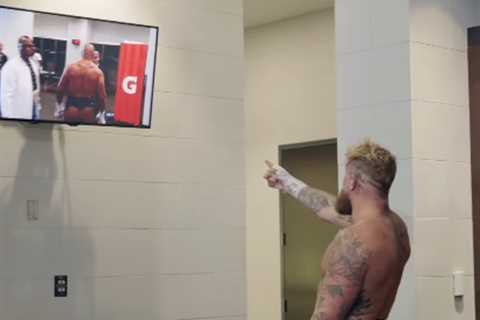 Jake Paul had the same reaction as everyone else when seeing Mike Tyson’s butt on Netflix