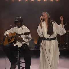 Nathy Peluso Dazzles With Vintage Flair in Her Late-Night Debut on ‘Tonight Show’