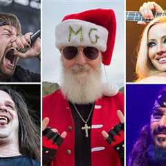 Holiday Posts and Well Wishes from Rock and Metal Stars