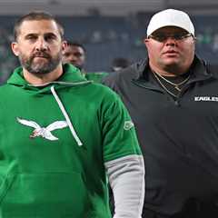 Eagles security muscle Big Dom had to separate Nick Sirianni, Zach Ertz during postgame dust-up