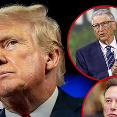 Donald Trump Seems to Post Private Message to Elon Musk About Bill Gates