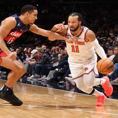 Jalen Brunson pours in 55 points to lead Knicks to gritty win over lowly Wizards