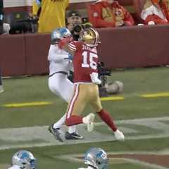 Jauan Jennings block sparks fight in wild 49ers-Lions ‘MNF’ shootout