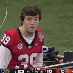 ESPN draws Sugar Bowl backlash for focusing in on Georgia’s Parker Jones for sideline mishap