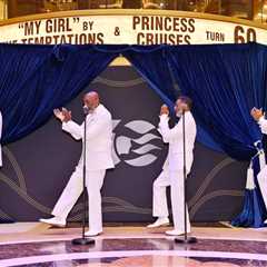 The Temptations, Princess Cruises Band Together for Dual Diamond Celebration