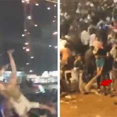 Enraged Elephant Attacks Crowd, Swings Man Like Rag Doll at Festival in India