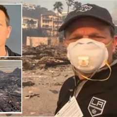 Los Angeles Kings broadcaster Patrick O’Neal lost family home in California wildfires