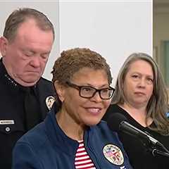 L.A. Mayor Karen Bass Glosses Over 'Differences' After Fire Chief Calls Her Out