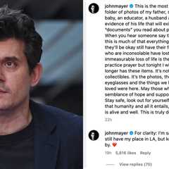 This Is The Most Valuable Thing I Own: John Mayer Is Receiving Praise For Expressing Why People..