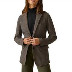 Inlet Houndstooth Knit Tweed Blazer: Tuesday’s Workwear Focus