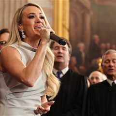 Carrie Underwood Sings ‘America the Beautiful’ A Cappella After Technical Glitch at..