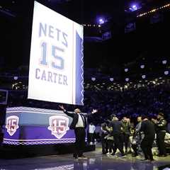 Vince Carter gets ‘emotional’ during Nets’ jersey retirement ceremony