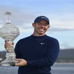 Rory McIlroy powers way to two-shot victory at Pebble Beach for 27th PGA Tour win