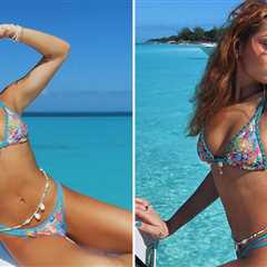 Seas the Day With Avani Gregg's Hot Bahamas Bikini Pics